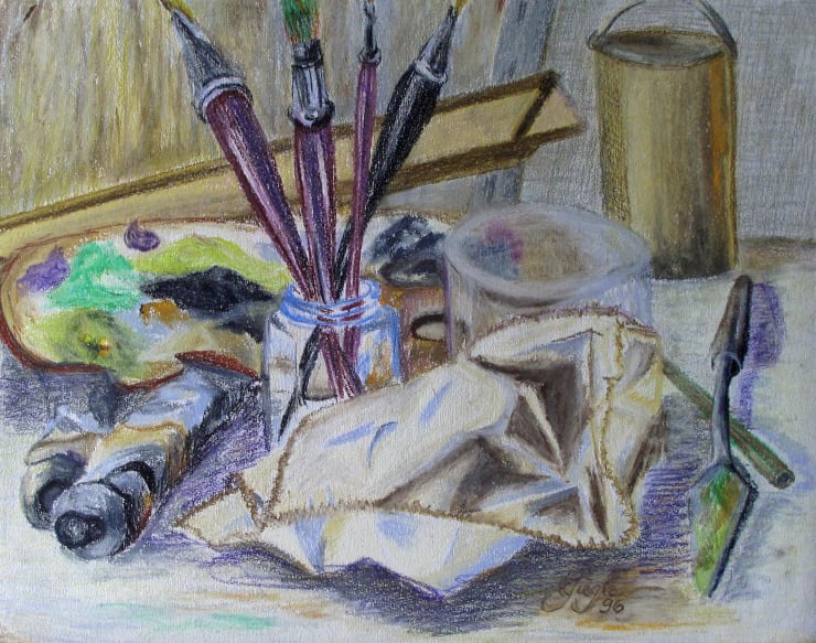beatriXbraun, Im Atelier, 1996