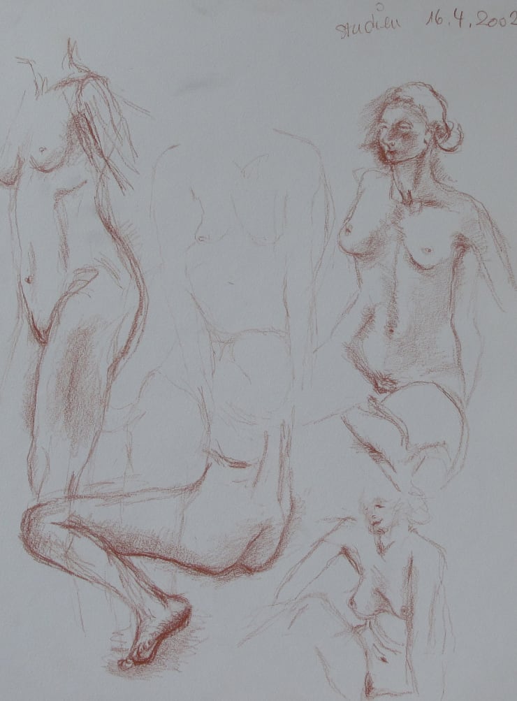 beatriXbraun, Aktskizzen, 2002