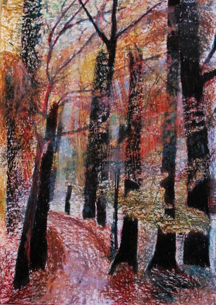 beatriXbraun, Blätterflug, 2018