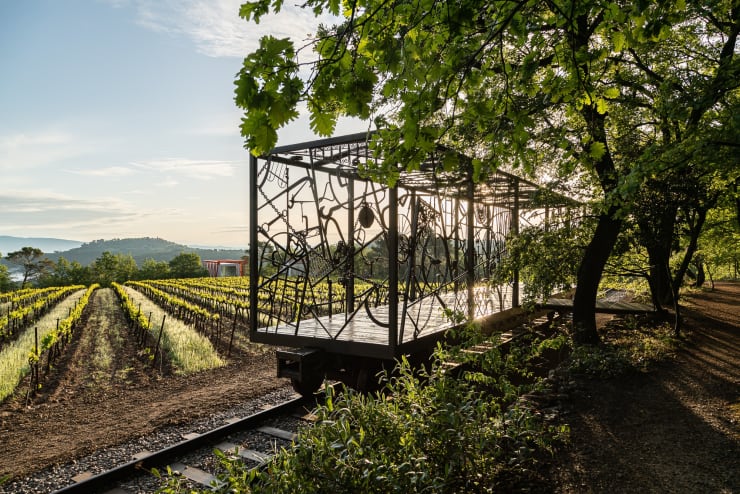 Bob Dylan, Rail Car, 2022 © Stephane Aboudaram | WE ARE CONTENT(S)
