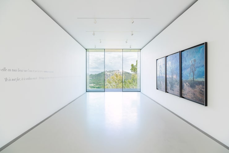 Drawn Blank in Provence, Richard Rogers Drawing Gallery, 2022 © Stephane Aboudaram | WE ARE CONTENT(S)