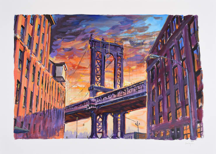 Manhattan Bridge, Downtown New York