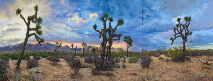 Joshua Tree, Sunrise II (triptych)