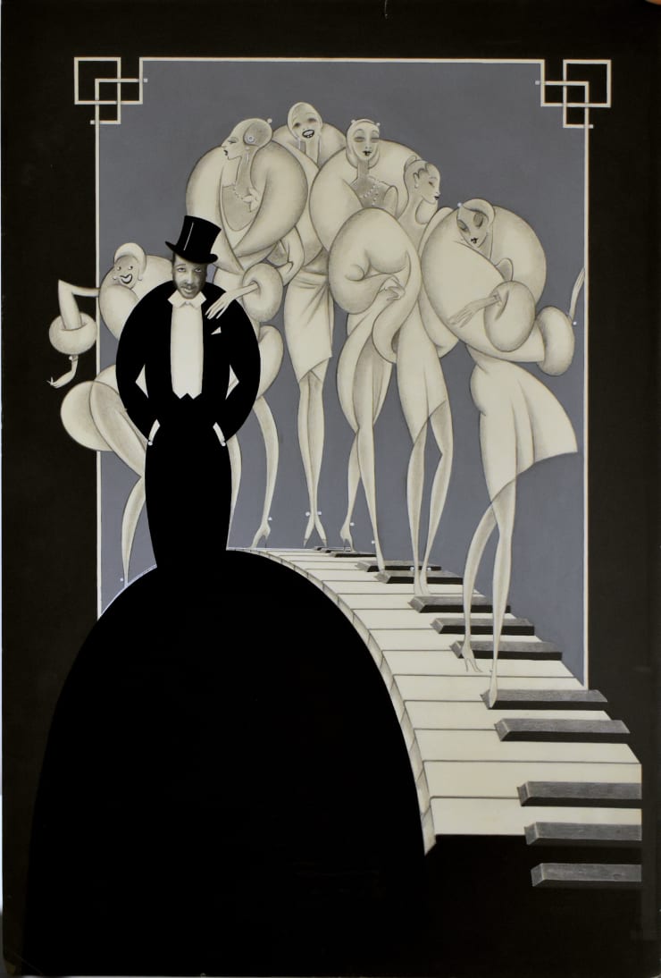Tony Walton, Sophisticated Ladies Poster Art , 1981