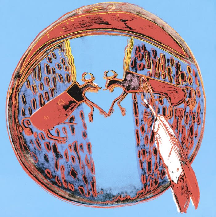 Andy Warhol, Plains Indian Shield, 1986