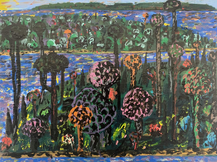 Benjamin King, Trees and Water, 2021