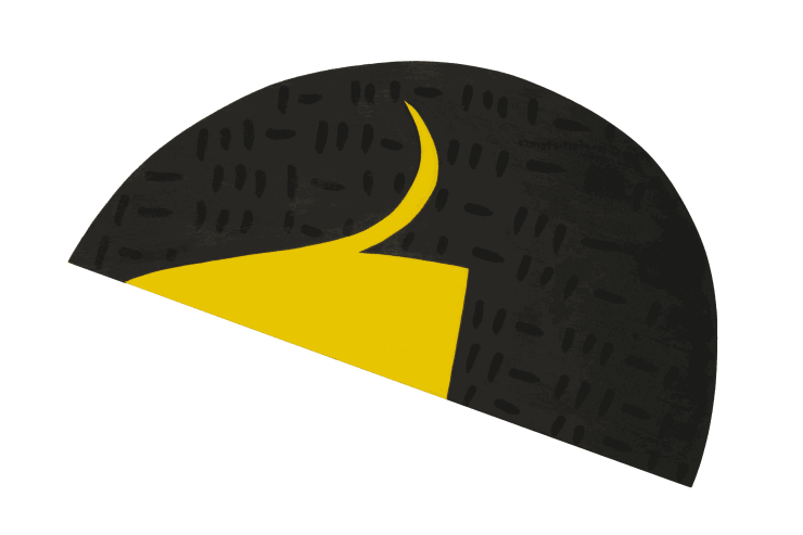 Edreys Wajed, Memory Lane - Half Moon, 2022