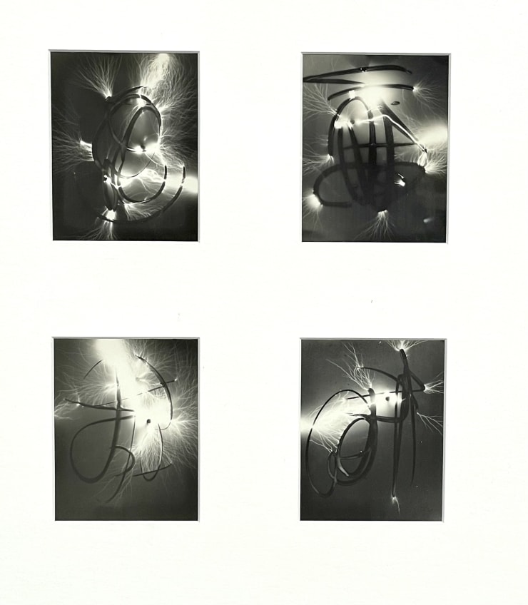 Herbert Matter, Abstract Photograms (Electrical Discharges), 1942-43