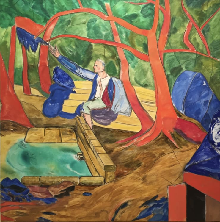 R.B. Kitaj, Rousseau, 1990