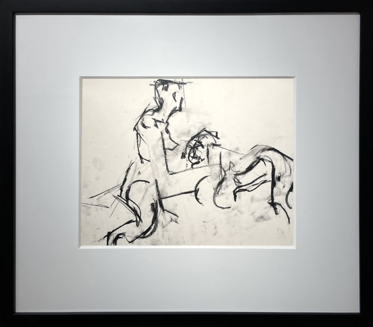 Mercedes Matter, Untitled (Figure Study) 17, c. 1966-68