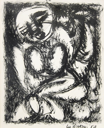 Lee Krasner, Untitled (Abstract Composition), 1958