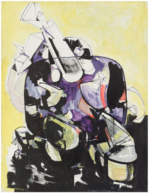 Hans Hofmann, Seated Woman, 1944
