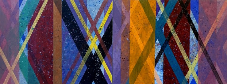 Arlene Slavin, Intersections Portal Diptych, 2022