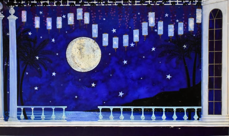 Tony Walton, Ken Russsells' The Boyfriend Set Design Collage, 1971