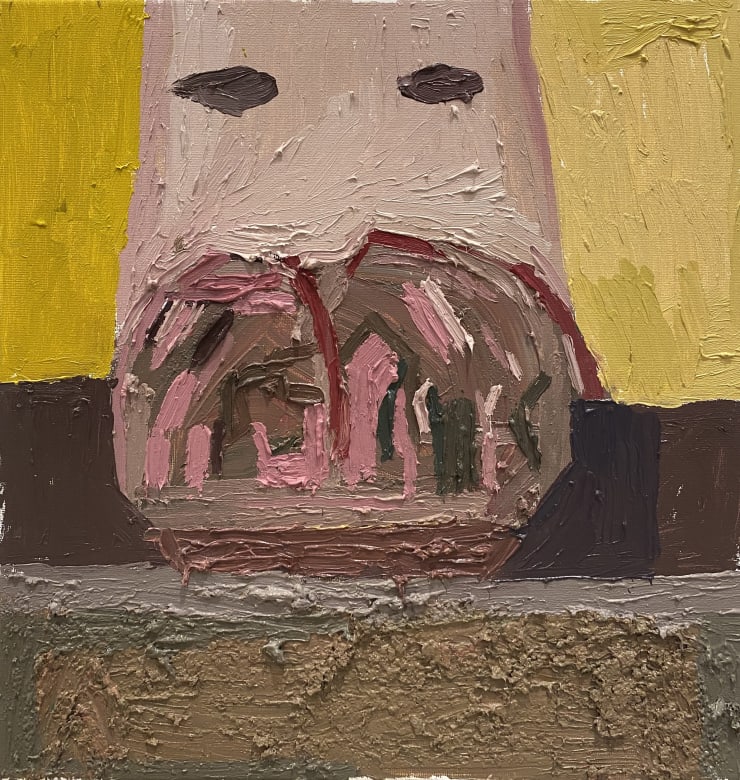 Clintel Steed, Hood and Brain on a table, 2020