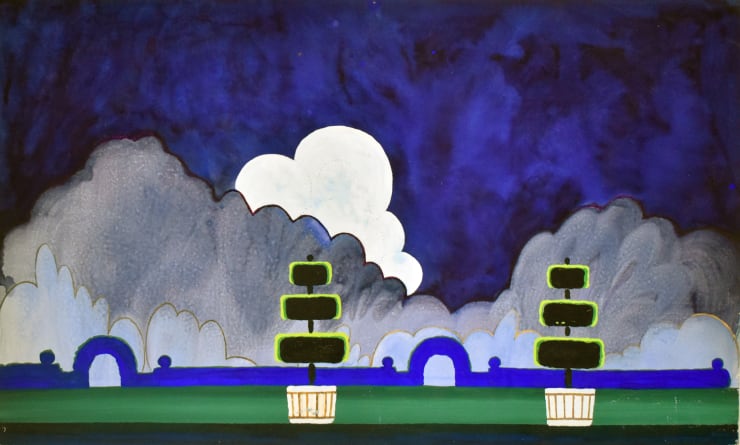 Tony Walton, Ken Russells' The Boyfriend Square Plants, 1971