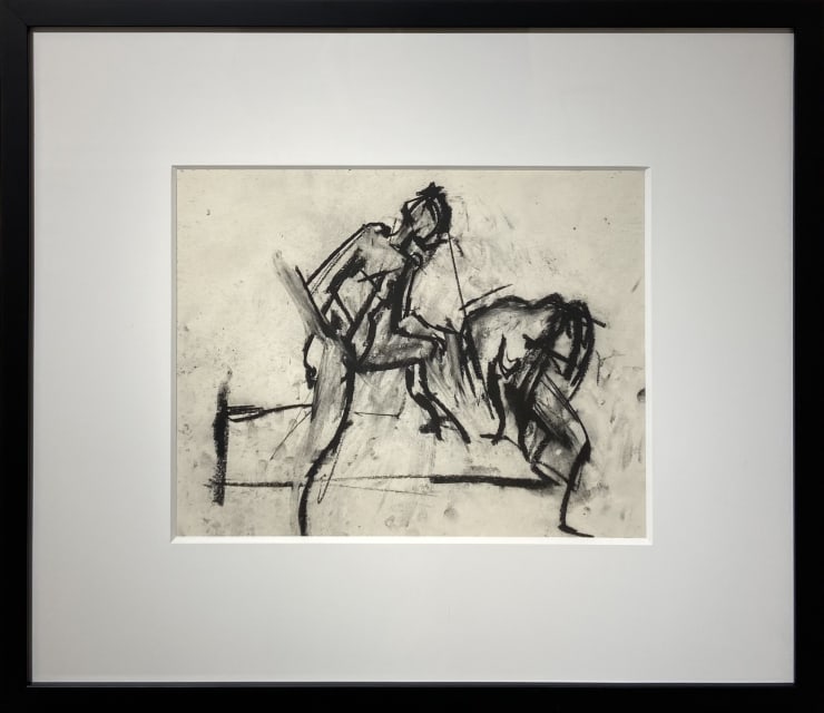 Mercedes Matter, Untitled (Figure Study) 13, c. 1966-68
