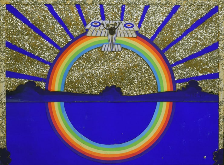 Tony Walton, Ken Russells' The Boyfriend Set Design Rainbow Airplane, 1971