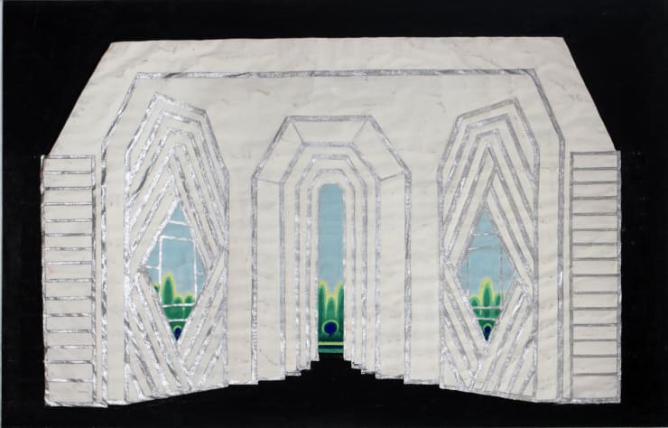 Tony Walton, Ken Russells' The Boyfriend Silver Shape Room, 1971