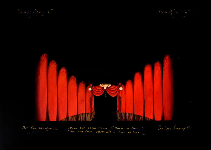 Tony Walton, Guys and Dolls Hot Box, 1992