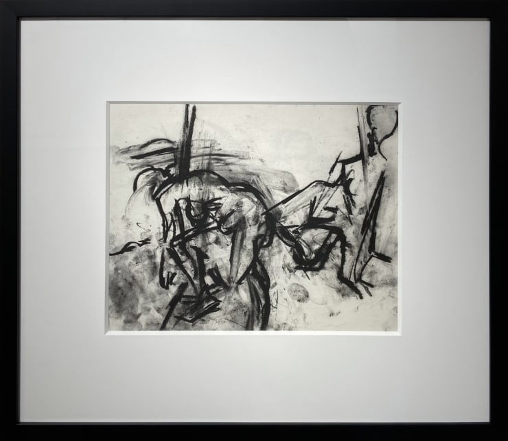 Mercedes Matter, Untitled (Figure Study) 4, c. 1966-68