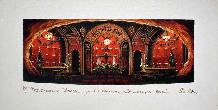 Tony Walton, A Christmas Carol Mr Fezzwigs Bank, 1993