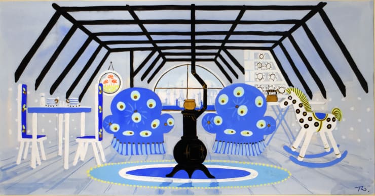 Tony Walton, Ken Russells' The Boyfriend Toy Room, 1971