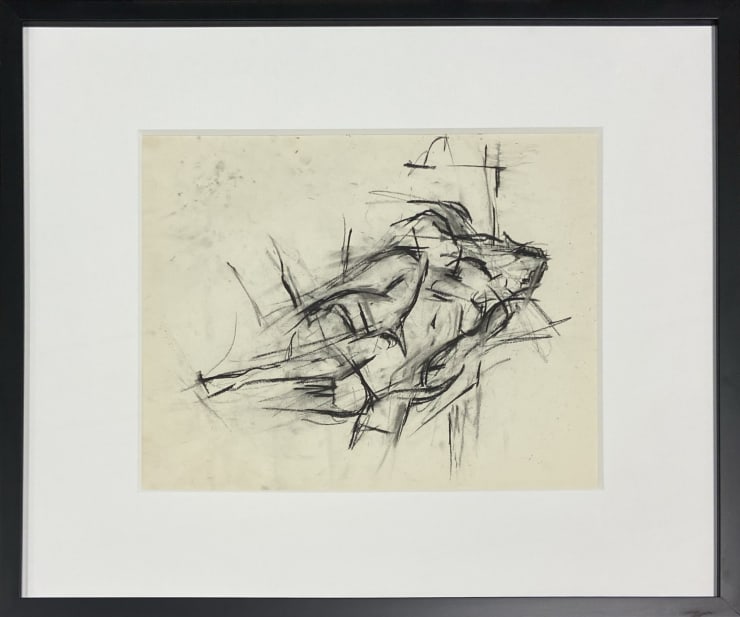 Mercedes Matter, Untitled (Figure Study) 45, c. 1966-68