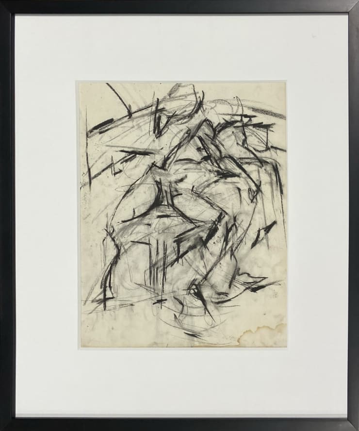 Mercedes Matter, Untitled (Figure Study) 50, c. 1966-68