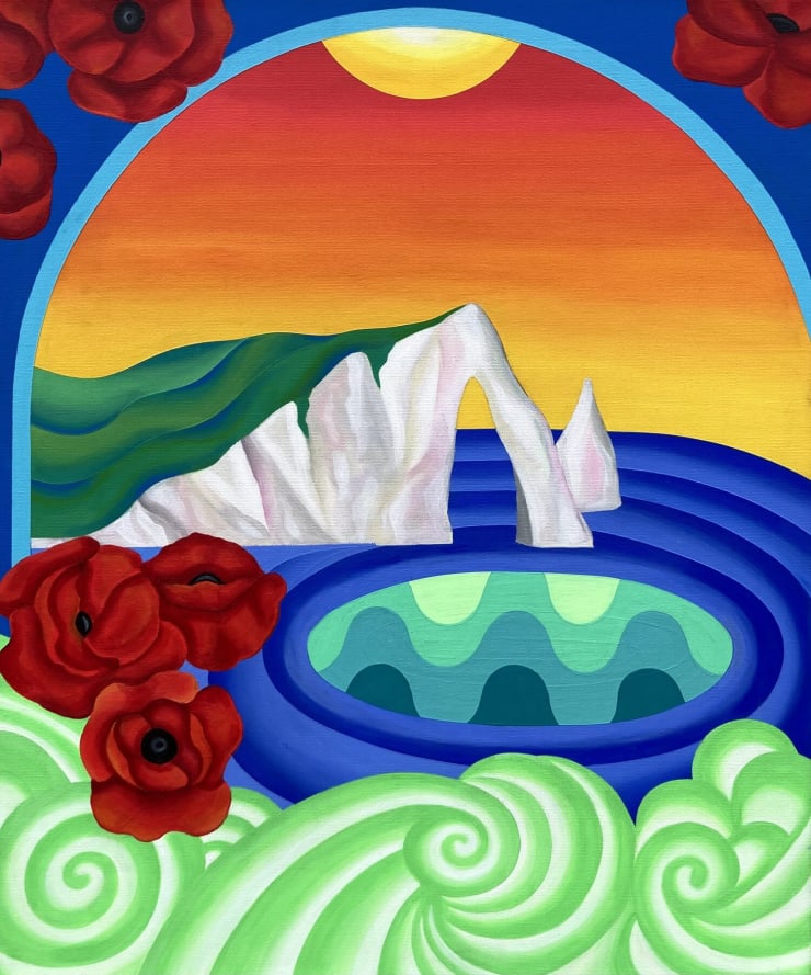 Hayley Youngs, Memories of Étretat, 2021