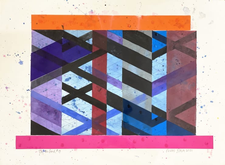 Arlene Slavin, Off the Grid #19, 2021