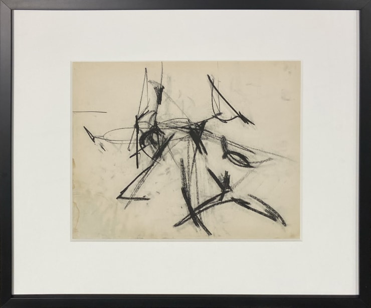 Mercedes Matter, Untitled (Figure Study) 47, c. 1966-68