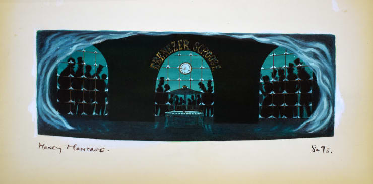 Tony Walton, A Christmas Carol Money Montage, 1993