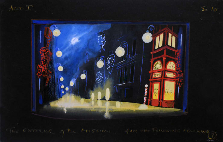 Tony Walton, Guys and Dolls Act 1 Scene 10, 1992