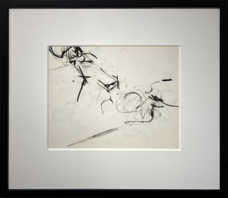 Mercedes Matter, Untitled (Figure Study) 40, c. 1966-68