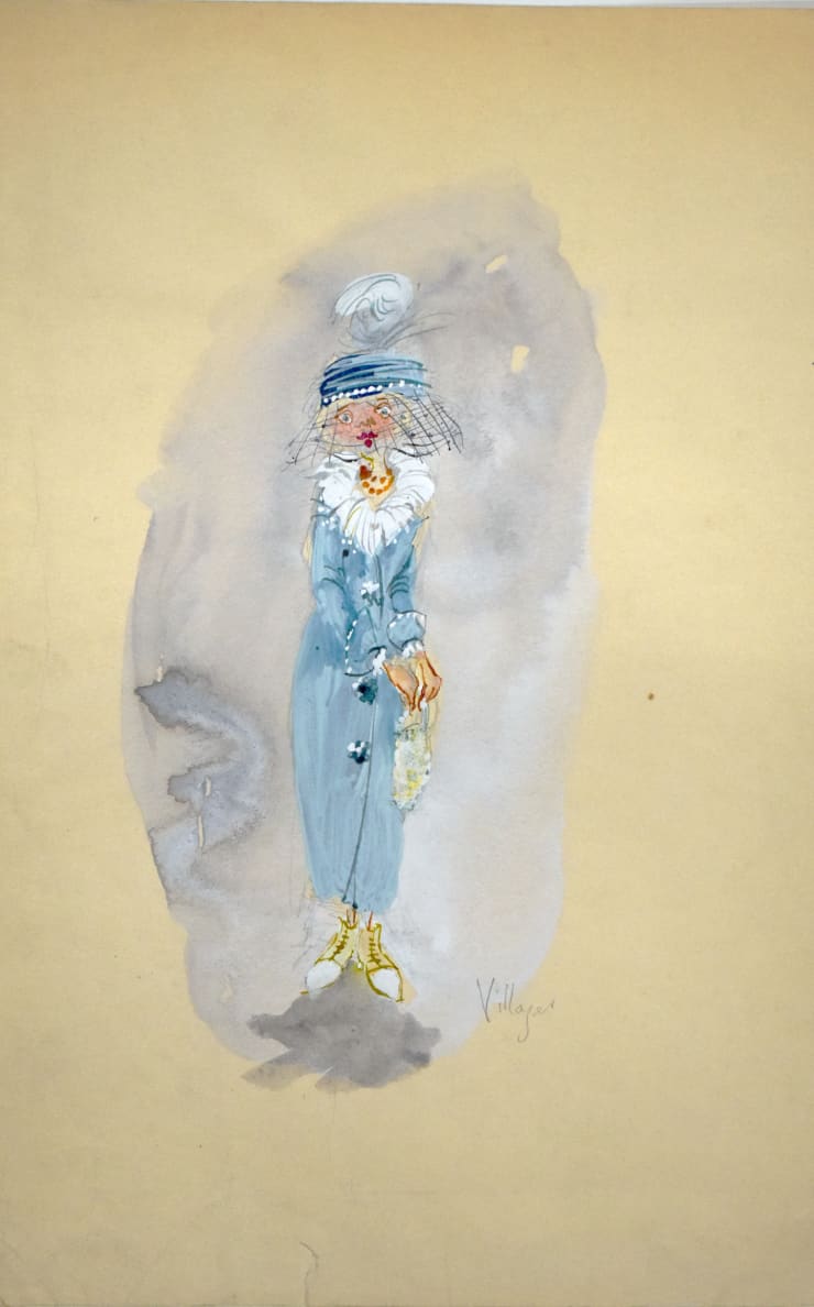 Tony Walton, Mary Poppins, Costume Design, Villager, 1964