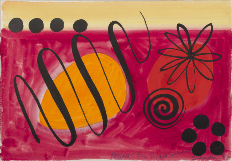 Alexander Calder, Follow the flow, 1960