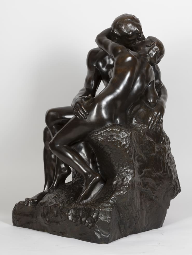 Auguste Rodin, Le baiser 2e réduction, dite aussi N° 4