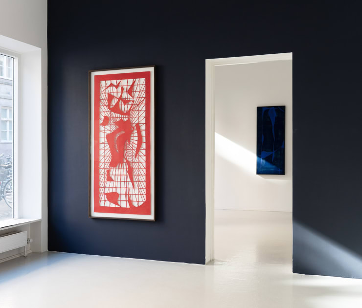 Installation view Mathias Malling Mortensen I Sing the Body Electric 2025, Bricks Gallery