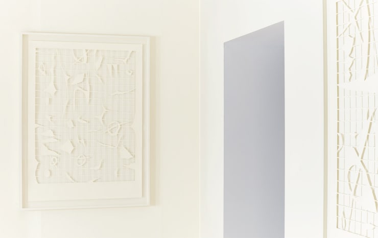 Installation view Mathias Malling Mortensen Alt Det Som Ikke Er 2024, Esbjerg Kunstmuseum Esbjerg, Denmark