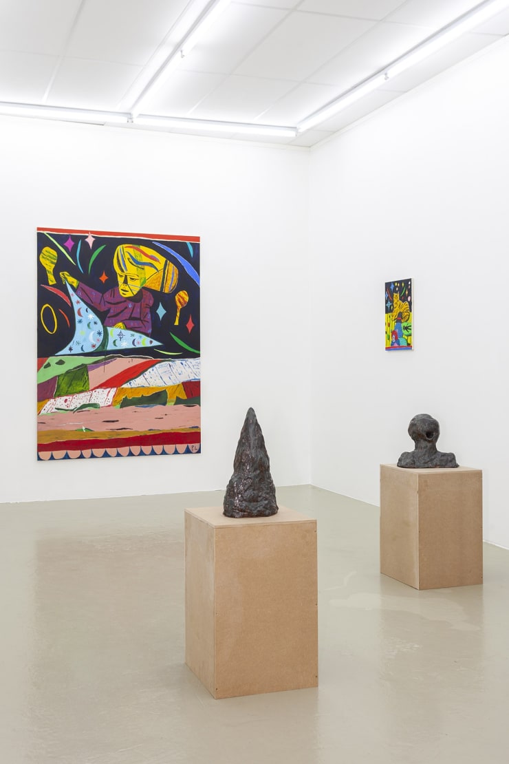 Installation view Peter Larsen Reverse Elephant 2021, Bricks Gallery