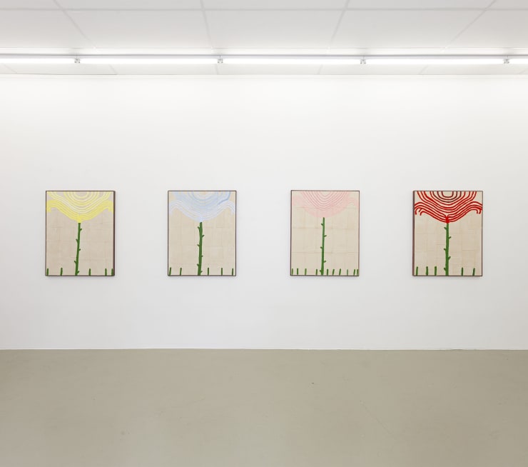 Installation view Galina Munroe A Mother's Garden 2021, Bricks Gallery