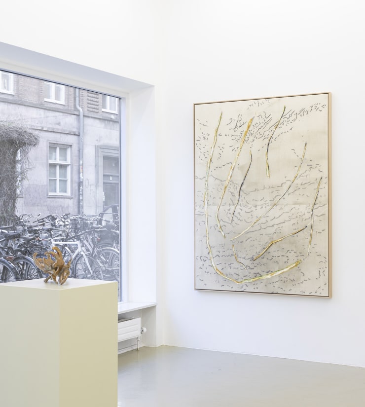 Installation view Jon erik Nyholm This Land 2022, Bricks Gallery