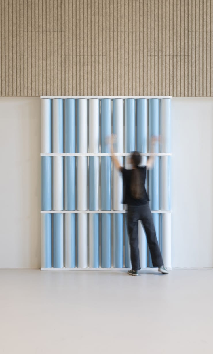 Installation view Inka Bell Rotation 2022, Pakila Comprehensive School and Youth House Helsinki, Finland Photo Maija Toivanen, Helsinki Art Museum