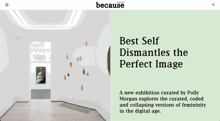 BEST SELF at Brooke Benington in Because Magazine