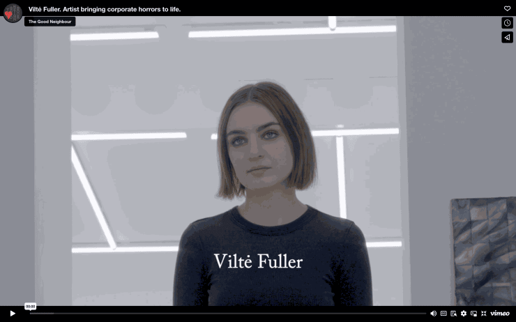 Viltė Fuller features on The Good Neighbour