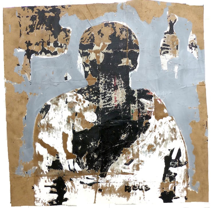 Sans titre #3, série brobrosseurs, 2018, technique mixte © Armand Boua