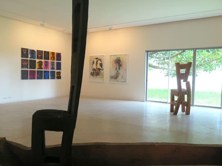 Exposition "Group Show" à la Galerie Cécile Fakhoury à Abidjan 2014