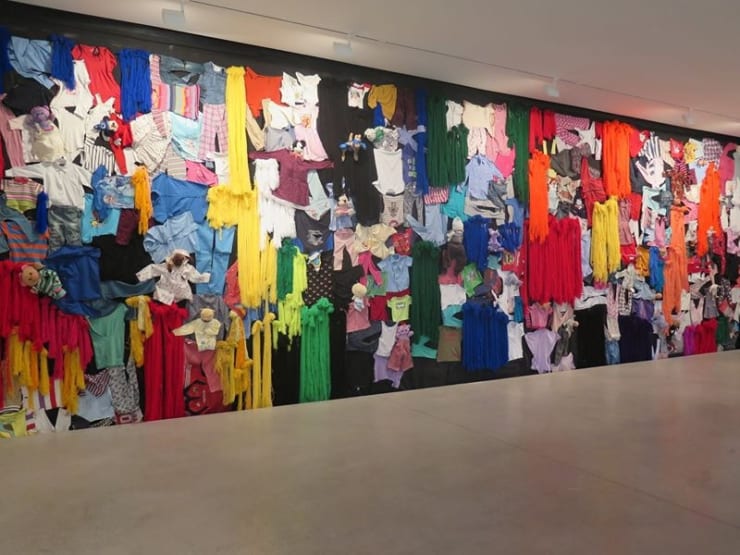 Exposition "Môgô Dynasty" à la Galerie Cécile Fakhoury à Abidjan 2016 © Aboudia