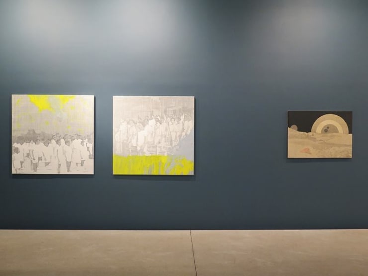 Exposition "in her room" à la Galerie Cécile Fakhoury à Abidjan 2016 © Dalila Dallléas Bouzar